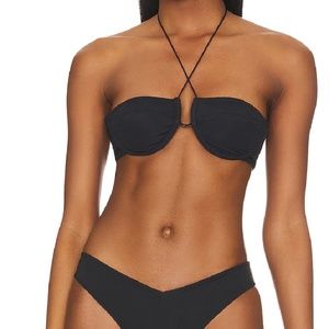 Solid & Striped Adriana Bikini Top - Black